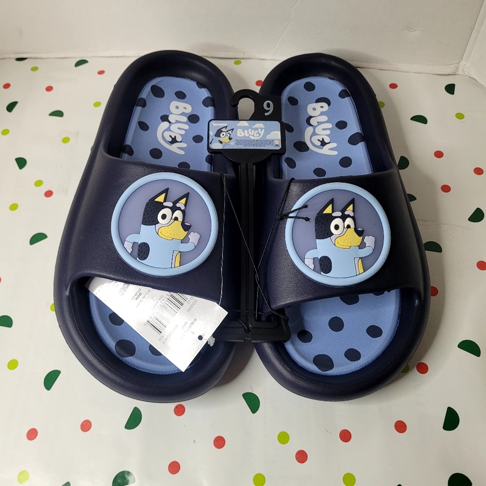 GROUND UP Bluey Men’s Bandit Comfort Slide Sandals